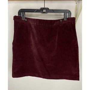 Banana Republic Corduroy Mini Skirt